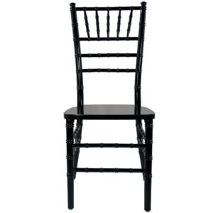 black chiavari