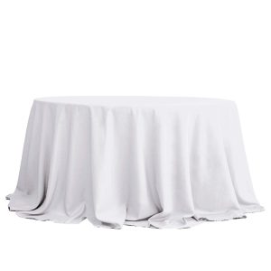 Round Polyester Tablecloth