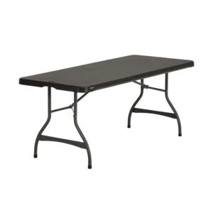 ft Black Folding Table